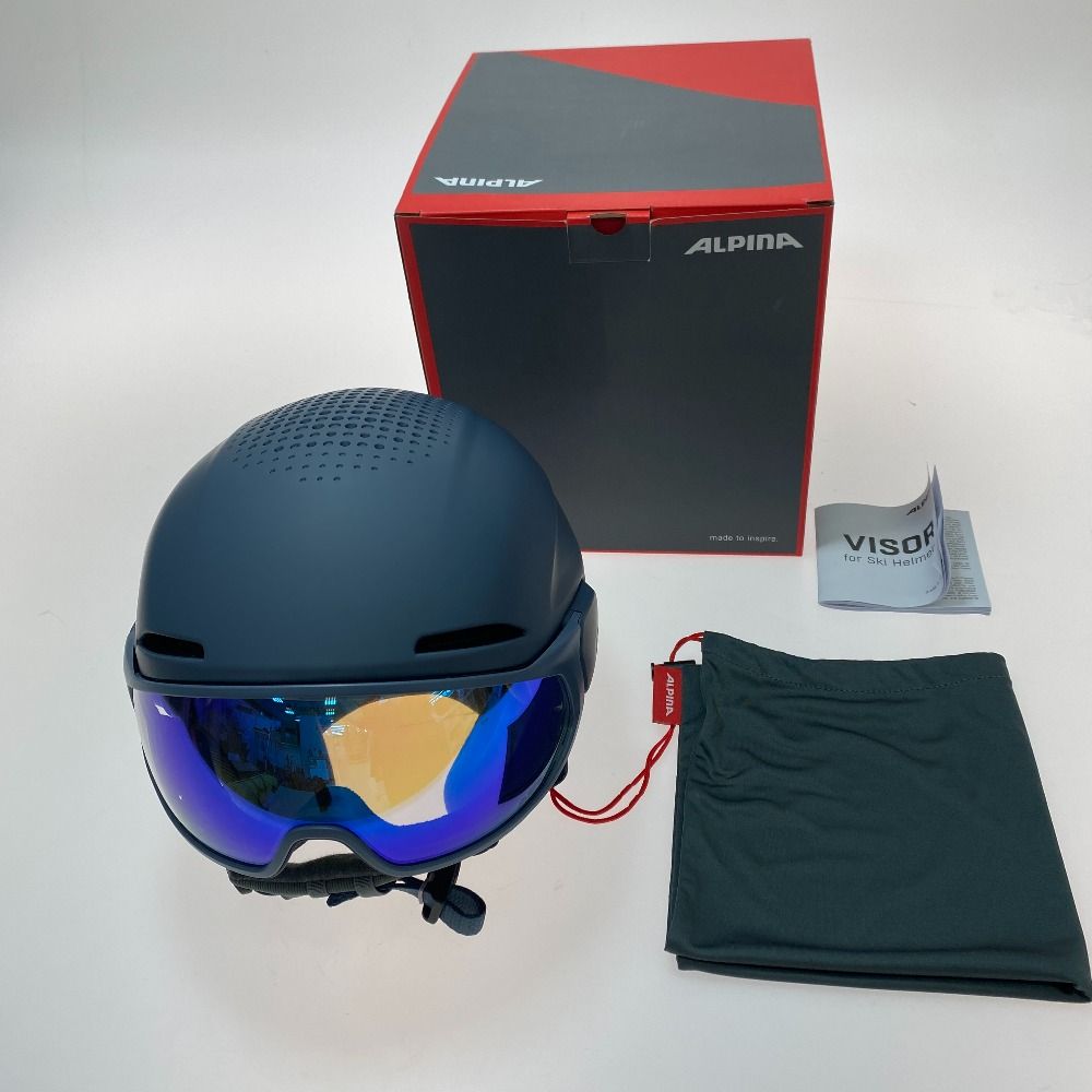 ωωALPINA アルピナ ウィンター用品 ウィンター小物 ヘルメット  ALTO V ライトブルー バイザー付  スキー　スノーボード ωωALPINA アルピナ ウィンター用品 ウィンター小物 ヘルメット