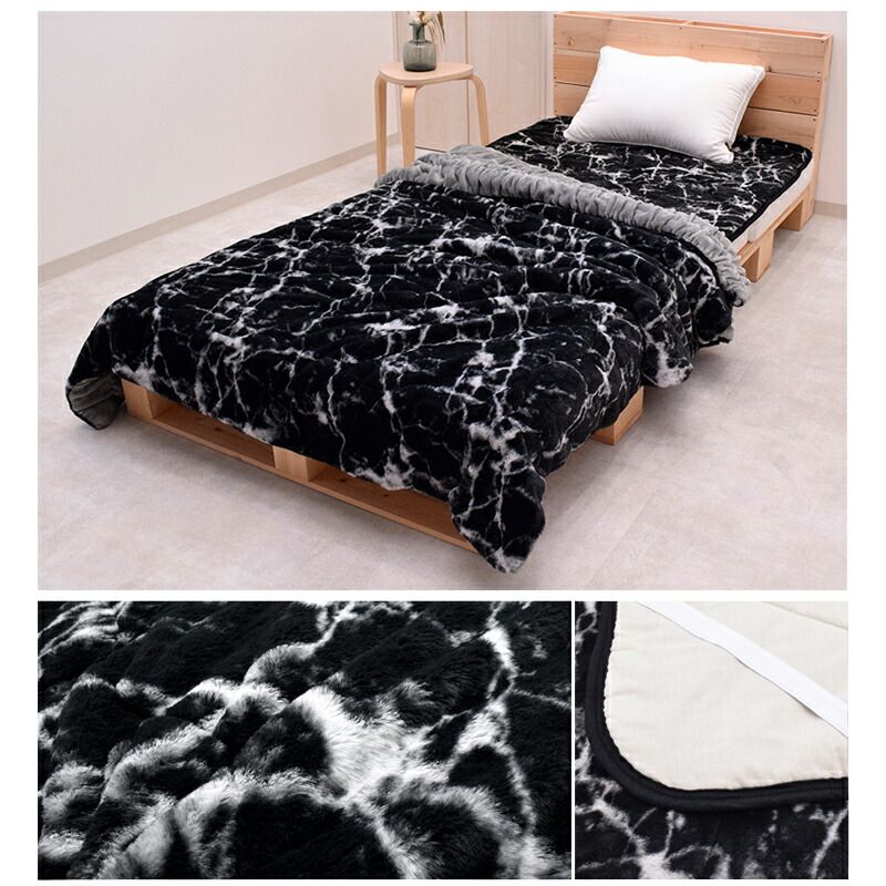 ロマンス小杉 敷きパッド シングル 新品 ボア あったか 冬 岩盤浴