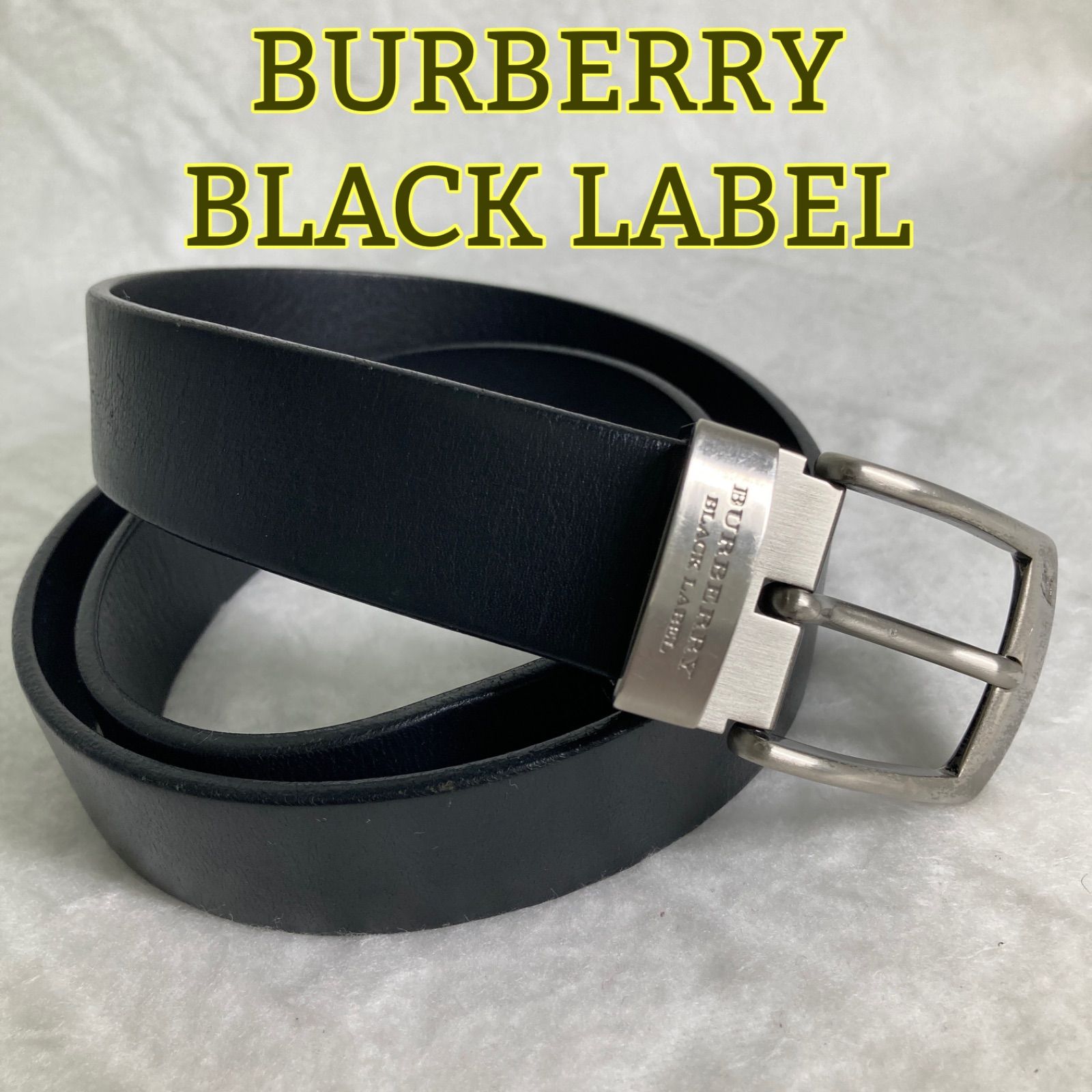 美品】Burberry BLACK LABEL リングベルト バーバリー | www