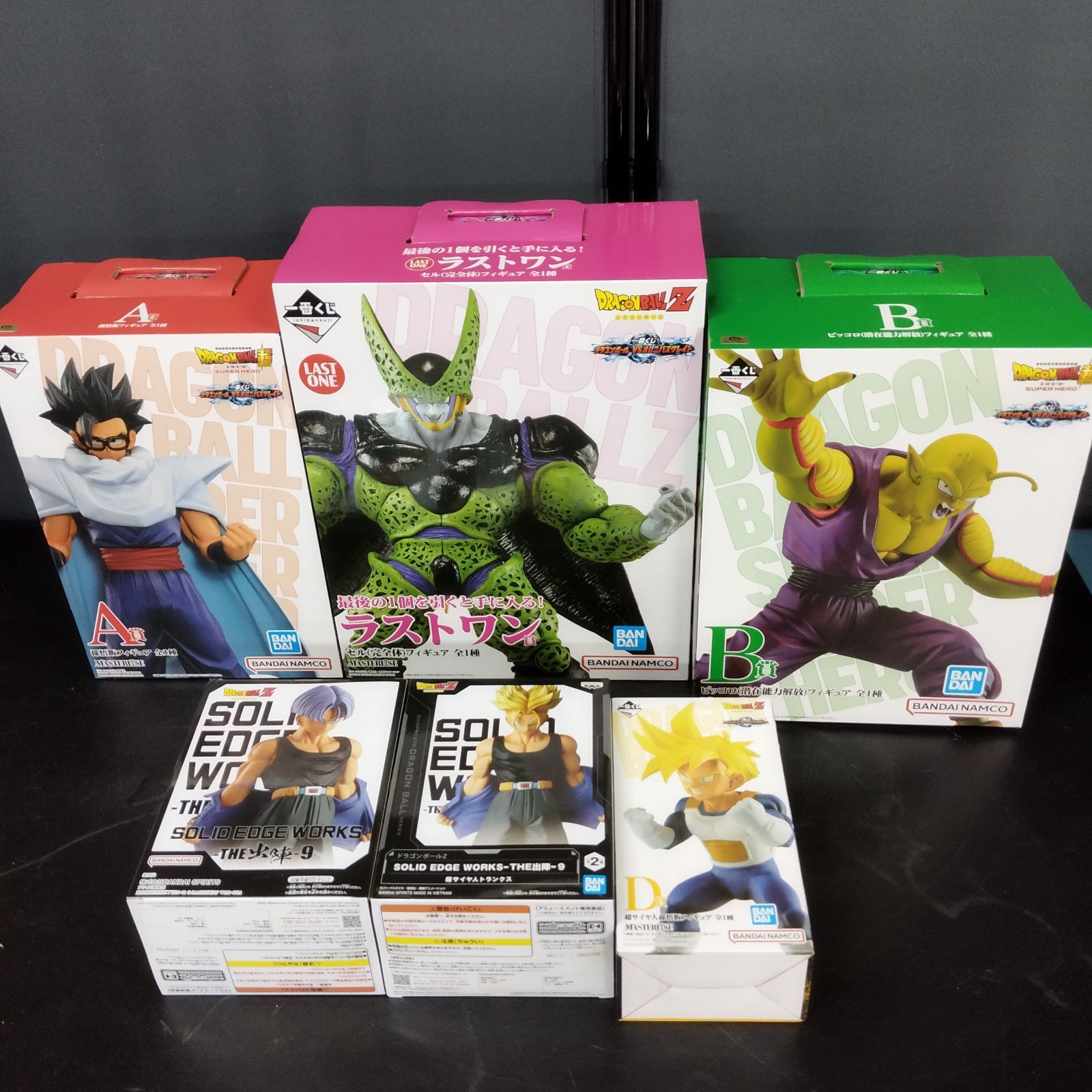 D14816 一番くじ ドラゴンボール VS オムニバスグレイト フィギュア4点セット オマケ2点付