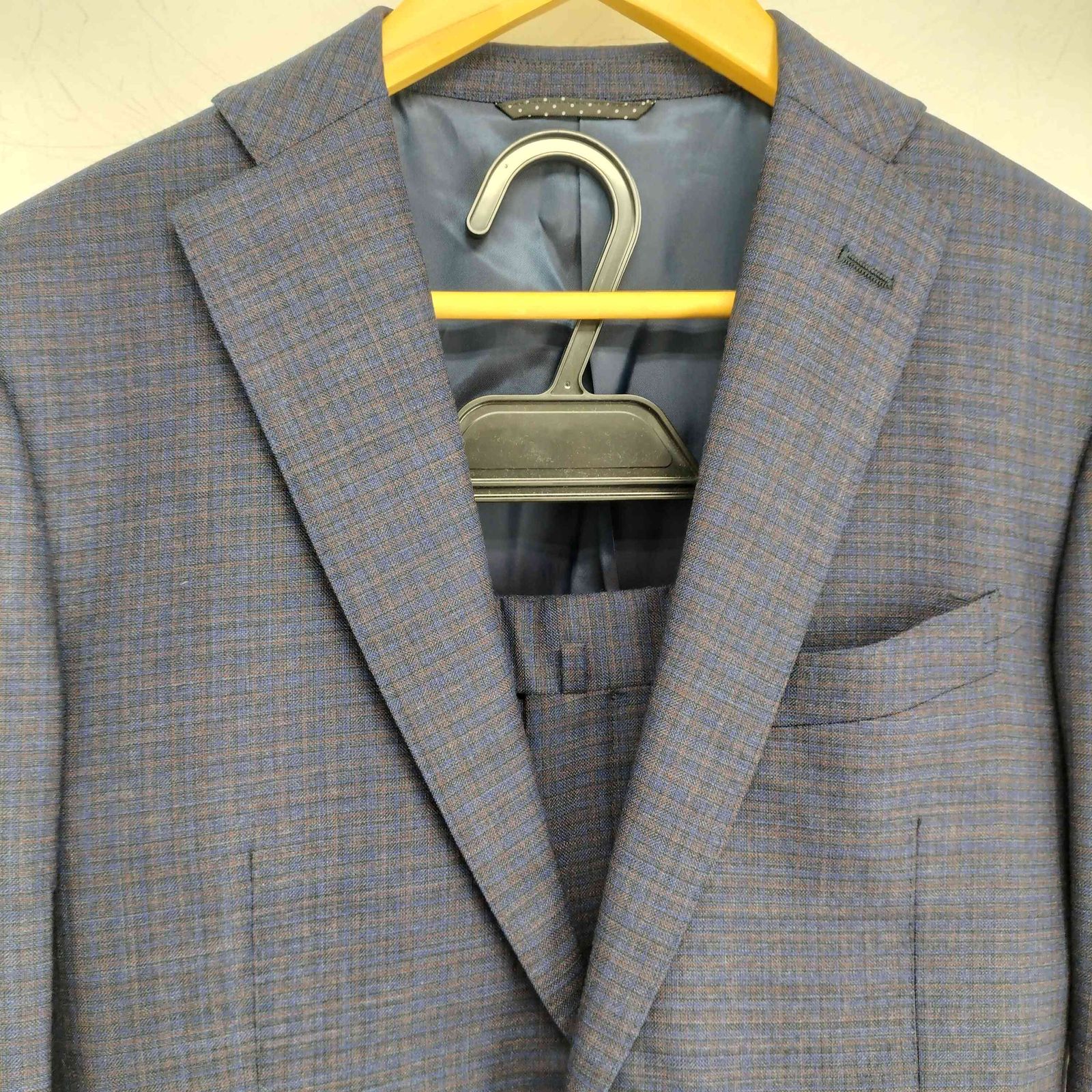 タテナガ 未使用品 スーツカンパニー 3P スーツ セットアップ スーツカンパニー THE SUIT COMPANY SUPER120's スーツ
