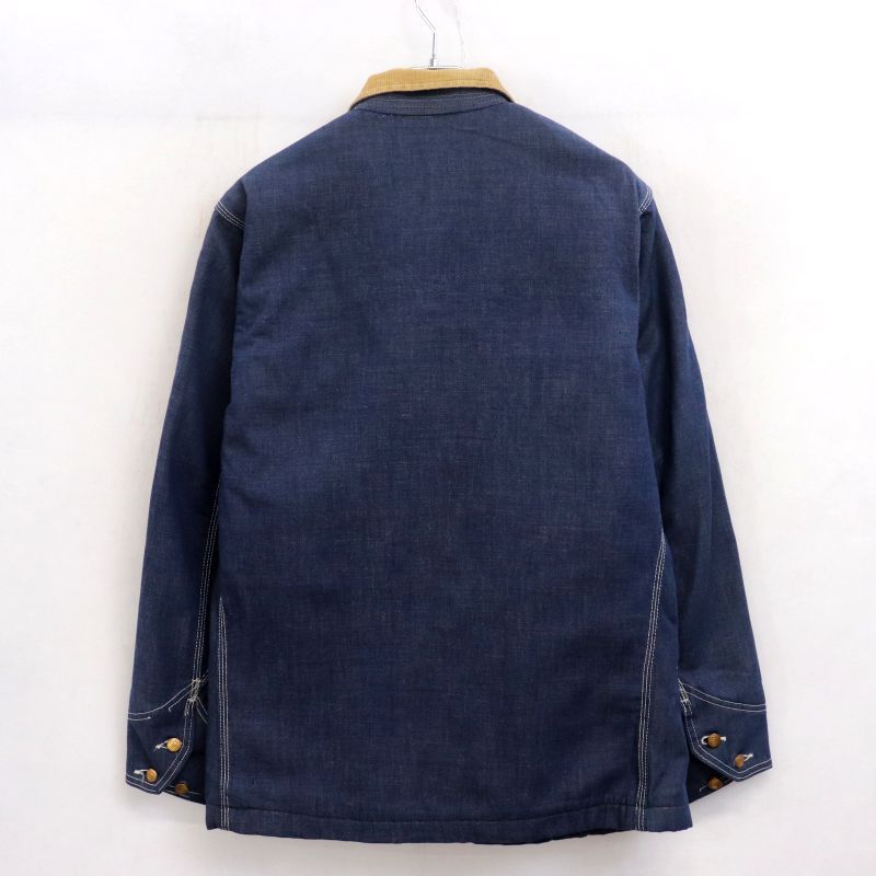 70s USA製 vintage Lee 81-LJ 裏地ブランケット カバーオール メンズ L