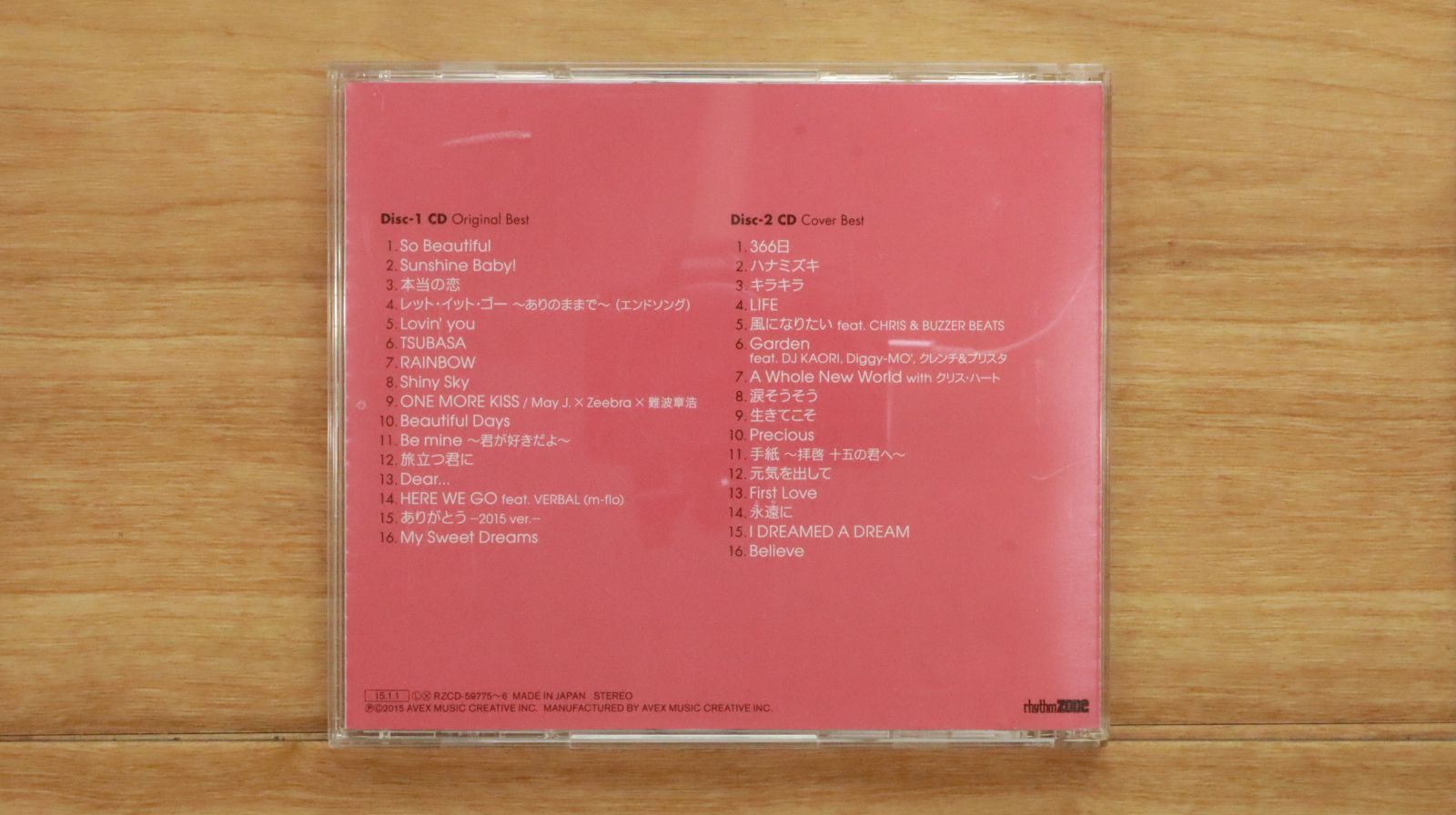 国内盤CD☆メイ・ジェイ/May J.□ May J. W BEST -Original
