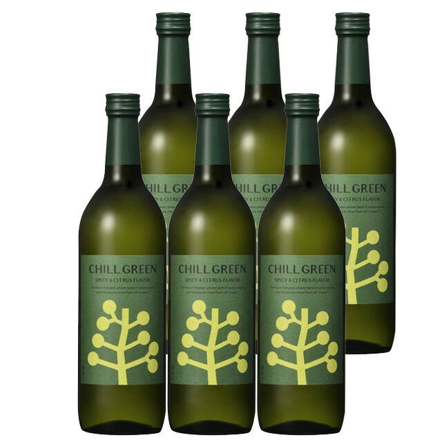チルグリーン 25度 720ml×6本 麦焼酎 CHILL GREEN spicy＆citrus 濱田酒造 ボタルニカル系麦焼酎※北海道・東北エリアは別途運賃が1000円発生します。