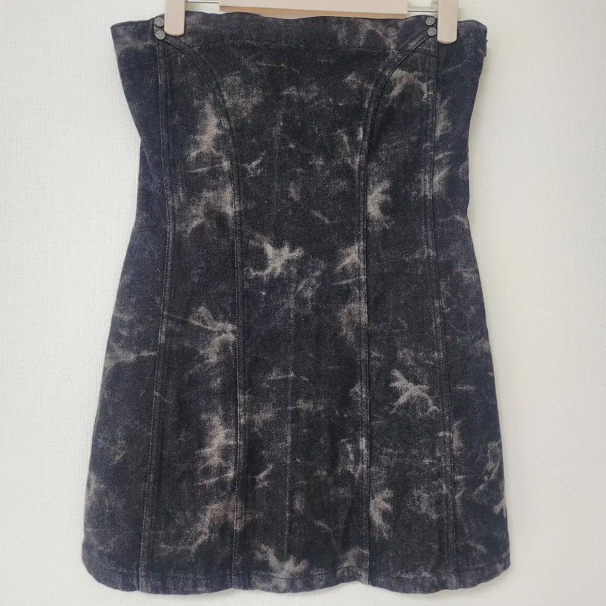 threetimes スリータイムズ ルシファー デニム ワンピース ドレス 黒 S