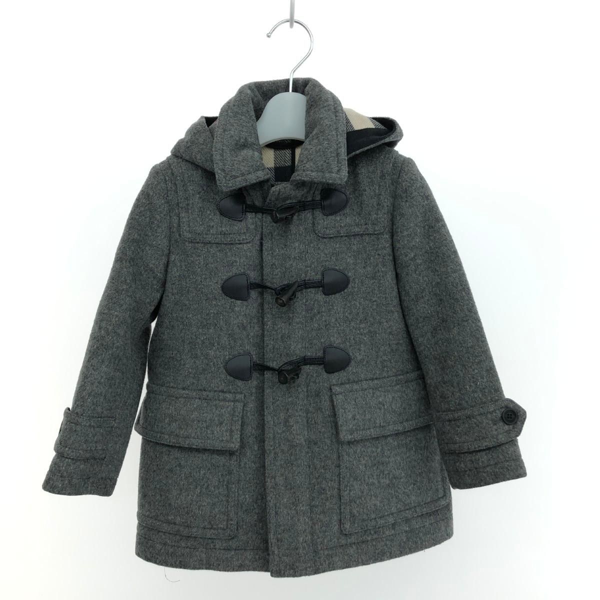 BURBERRY LONDON バーバリーロンドン ダッフルコート サイズ 4Y 104cm 裏地ノバチェック|4Y|104CM グレー キッズ | 240001163559