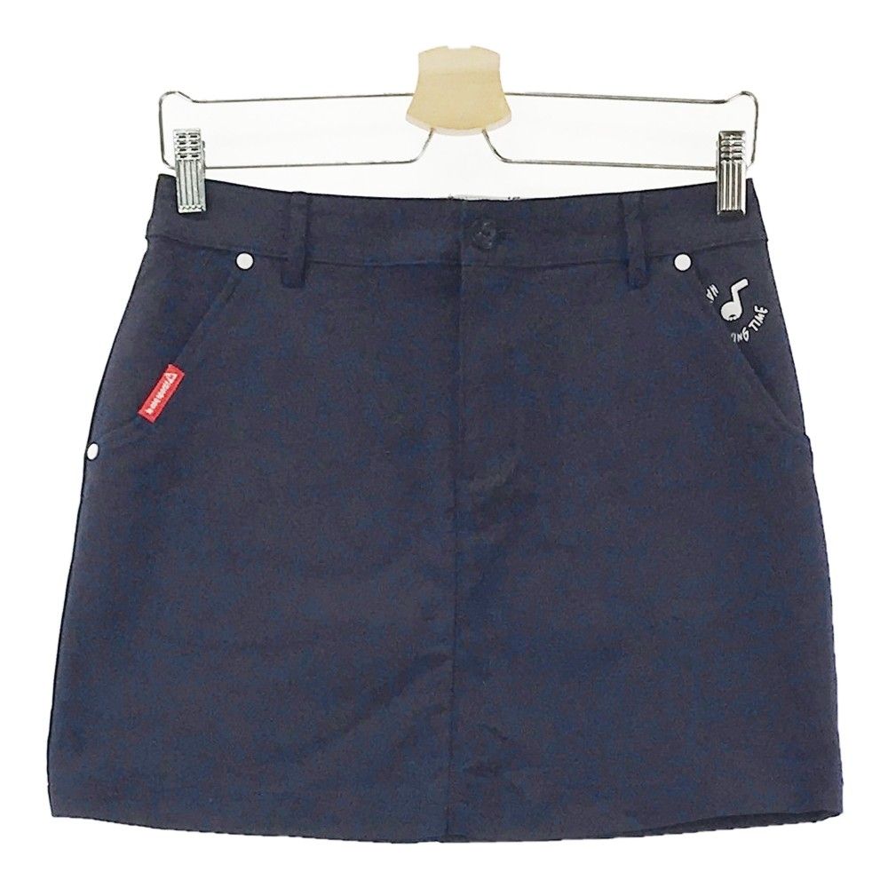 サイズ：9 LECOQ GOLF ルコックゴルフ ストレッチスカート ネイビー系