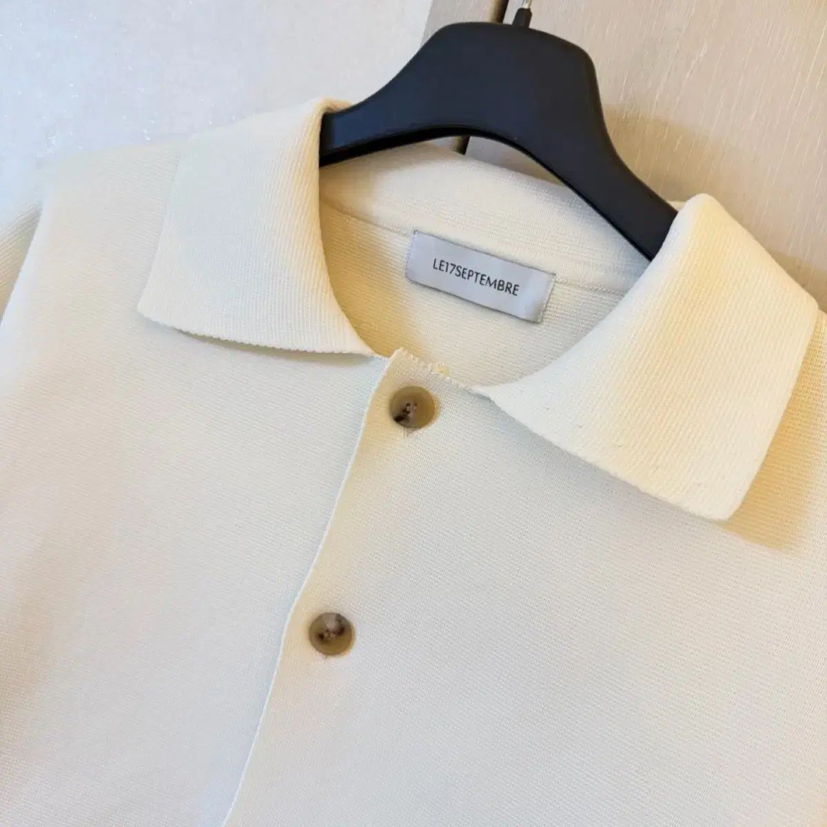 ル917 オム le17septembre バルーン カーディガン アイボリー 50