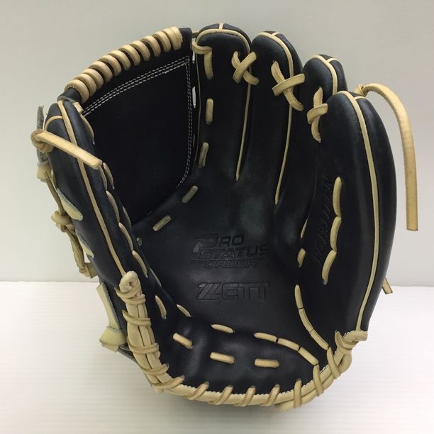 中古品 ゼット プロステイタス 軟式 投手用オーダーグローブ 6918 中古品 ゼット ZETT プロステイタス 軟式 投手用 オーダー