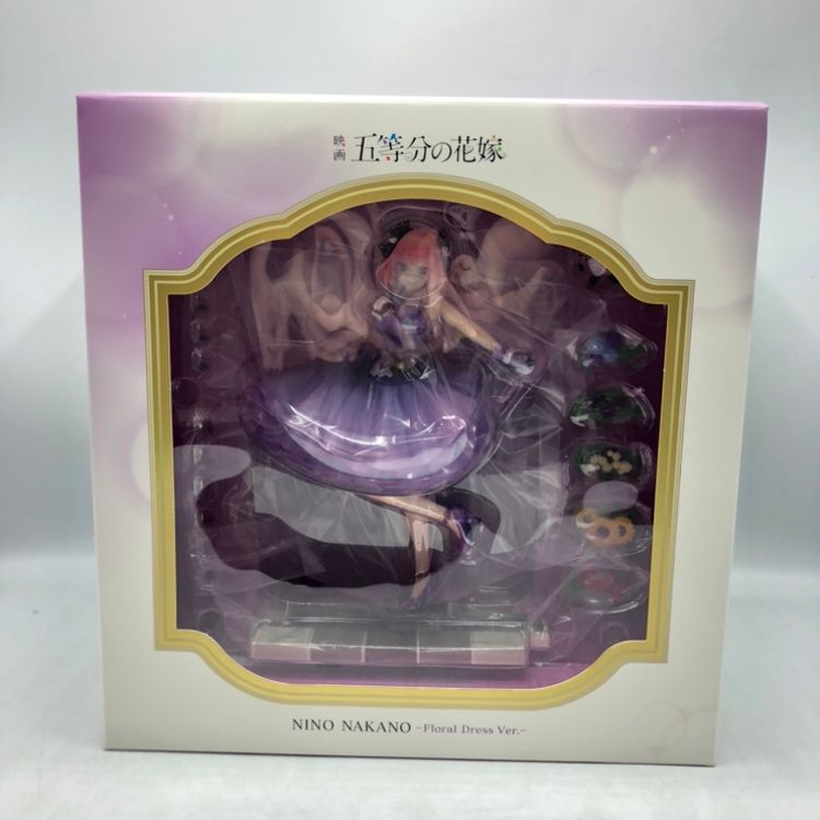 【中古】開封)eStream 渋谷スクランブルフィギュア 中野二乃 Floral Dress Ver. 1/7[18][240017703098] 中古】eStream 渋谷スクランブルフィギュア 中野二乃 Floral