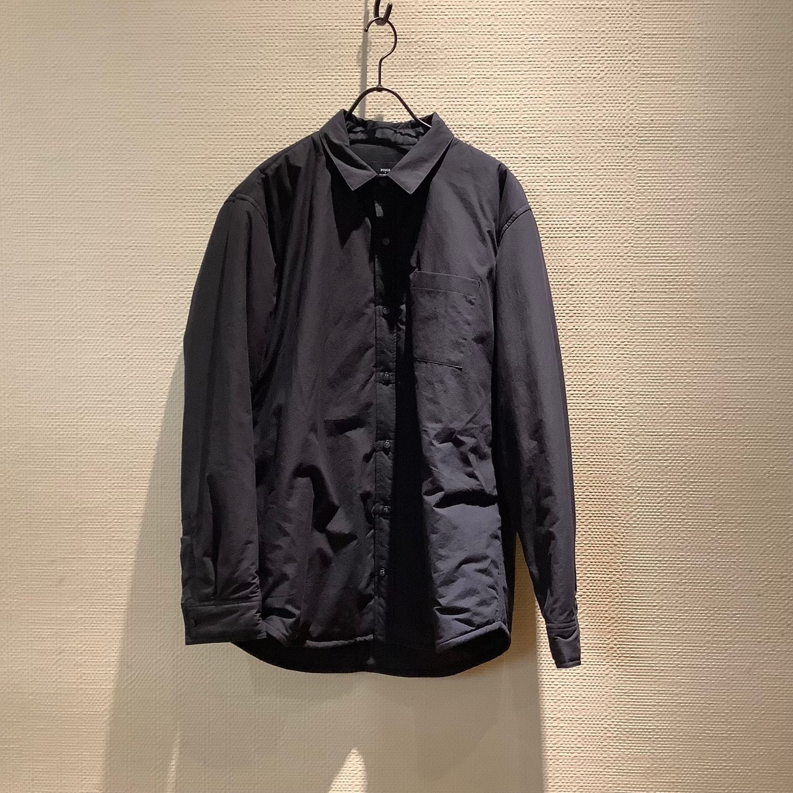□FUMIE TANAKA ダウンシャツ（未使用）ブラック 38 新12714 - メルカリ