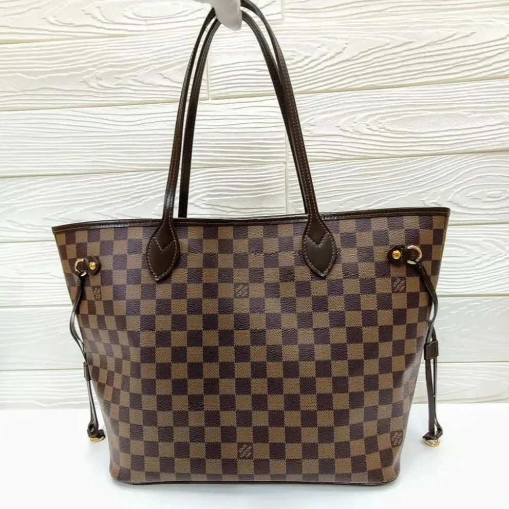 極美品】LOUIS VUITTON ルイヴィトン ダミエ トートバッグ ネヴァーフルMM ポーチ付 N41358  （SNA）0240427090009EW|mercariメルカリ官方指定廠商|Bibian比比昂代買代購