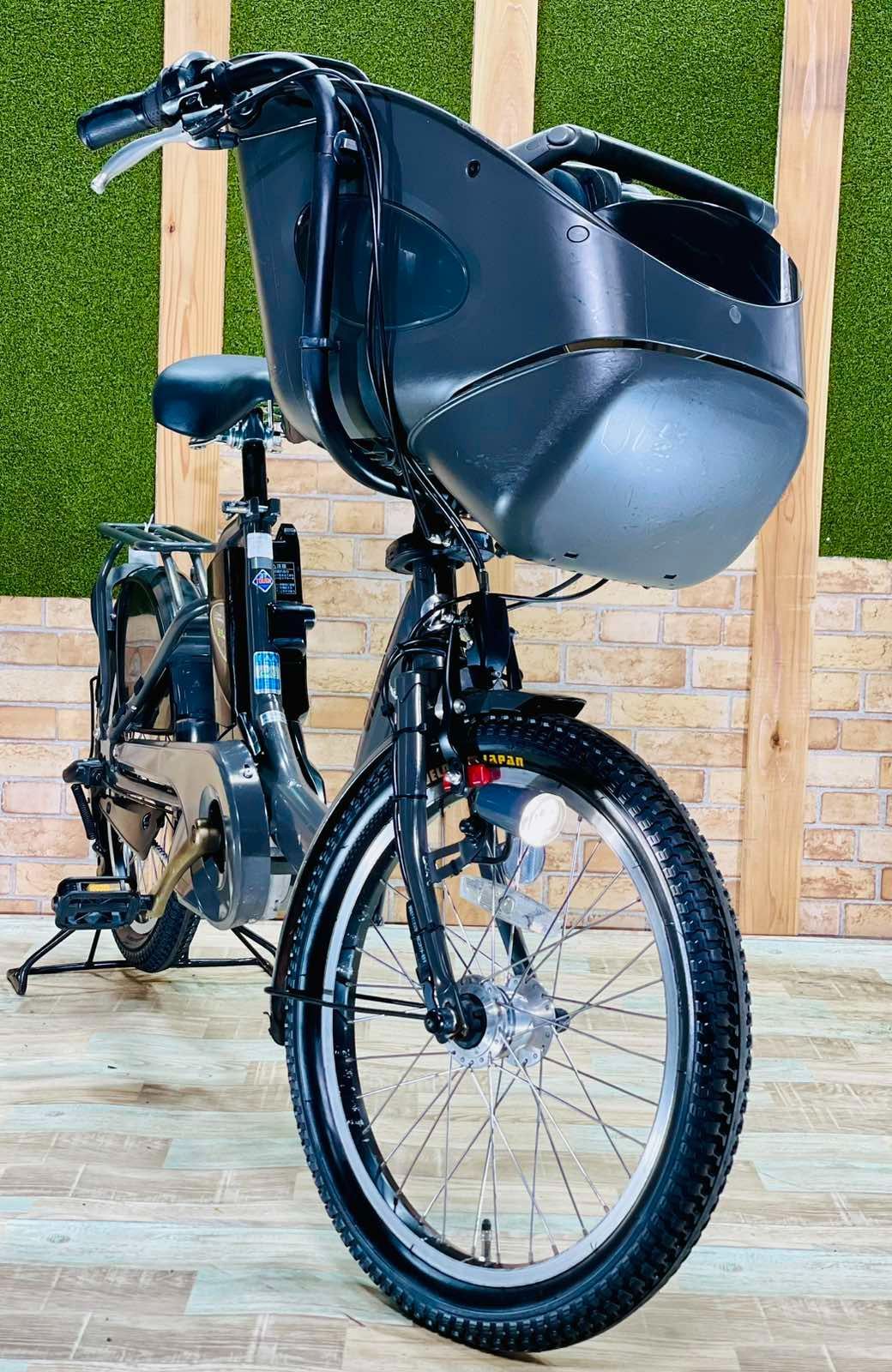 BRIDGESTONE - ブリジストン　BIKKE 8.9AH新品バッテリー付き　新基準電動アシスト自転車 bikke(ビッケ) ブリヂストン(BRIDGESTONE)の子供乗せ電動自転車