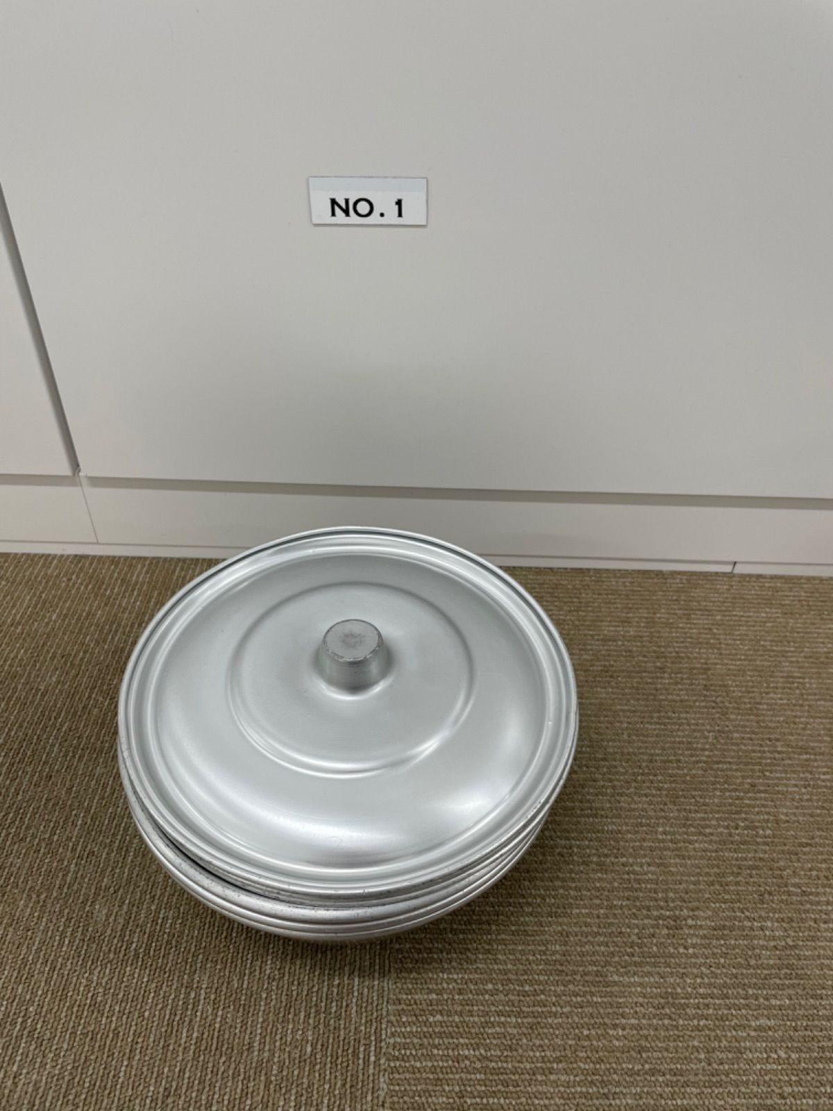 【学校給食　ボウル蓋付き　3個セット】