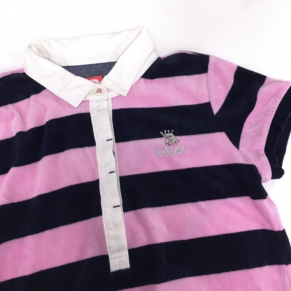 半袖ポロワンピース