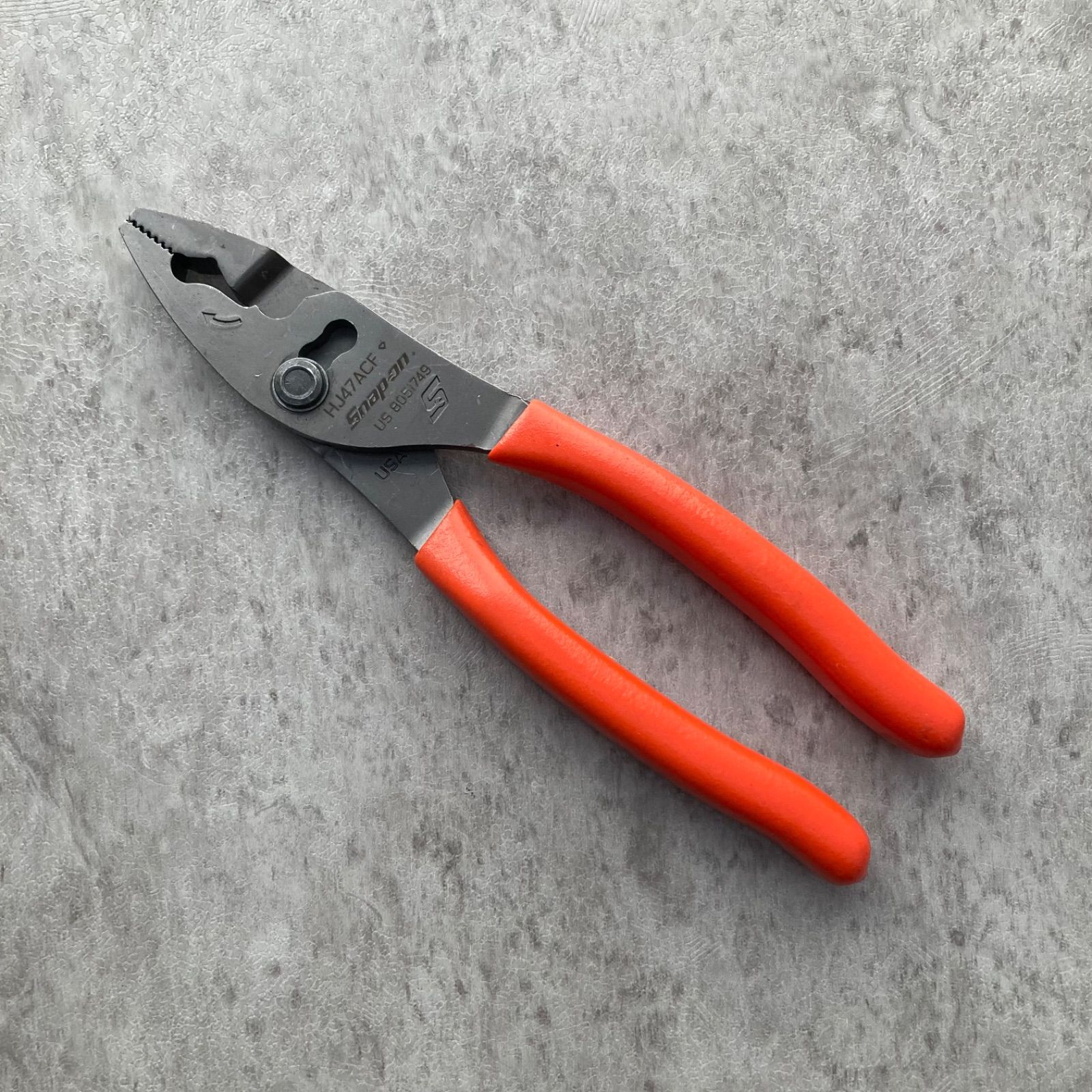 SNAP-ON フランクジョースリップジョイントプライヤー オレンジ 