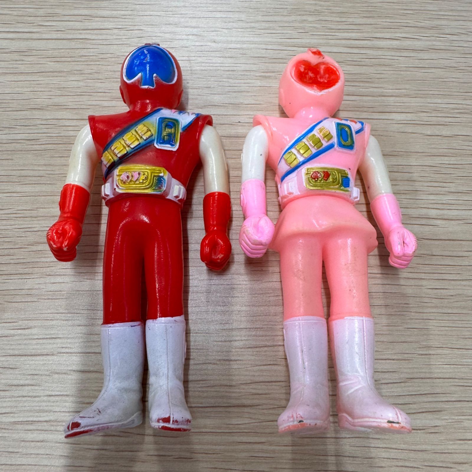 希少 当時物 ポピー ジャッカー電撃隊 ソフビ ジャッカー電撃隊2体セット ポピー当時物ソフビ - メルカリ