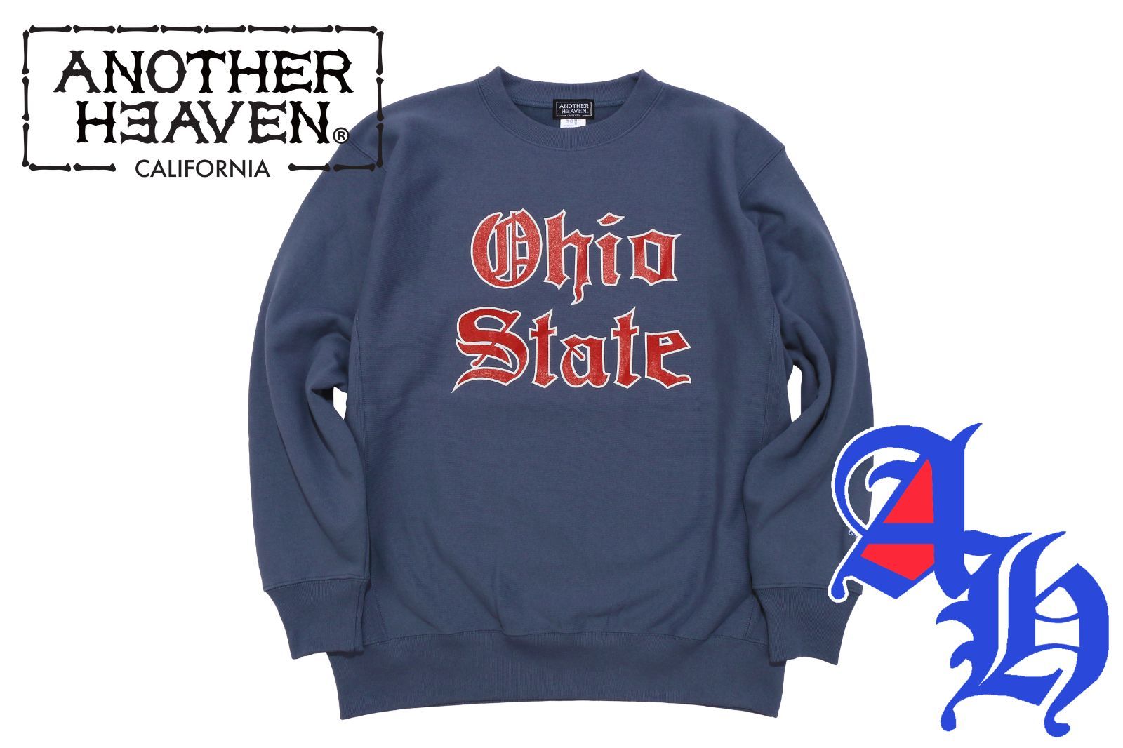 80s Heavyweight Ohio State Logo Another Heaven/アナザーヘブン新品