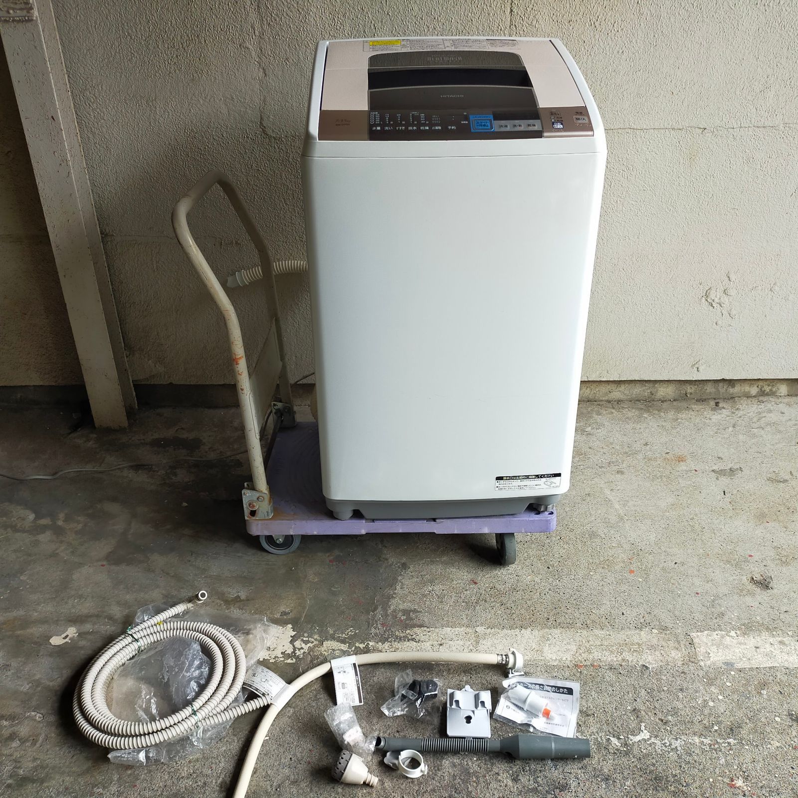 日立 衣類乾燥機 DE-N60WV 2018年製 ジャンク 日立 衣類乾燥機 乾燥機