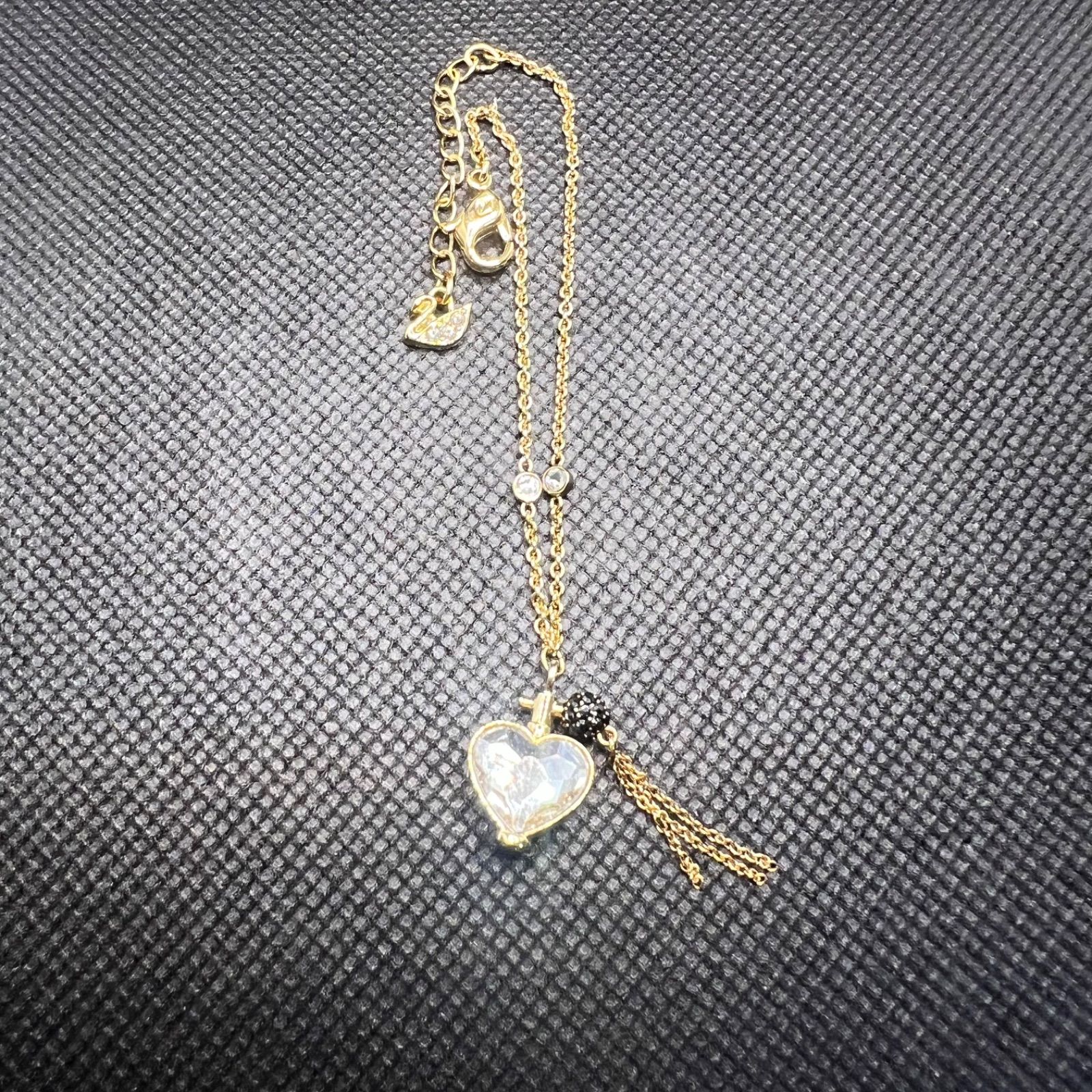 SWAROVSKI スワロフスキー ブレスレット ハート ストーン ゴールド 