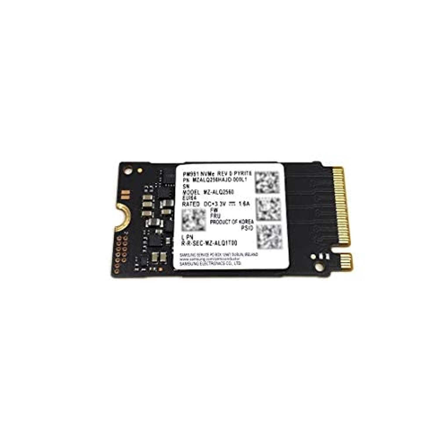 Samsung SSD 256GB PM991 M.2 2242 42mm PCIe 3.0 x4 NVMe MZALQ256HAJD MZ-ALQ2560 ソリッドステートドライブ