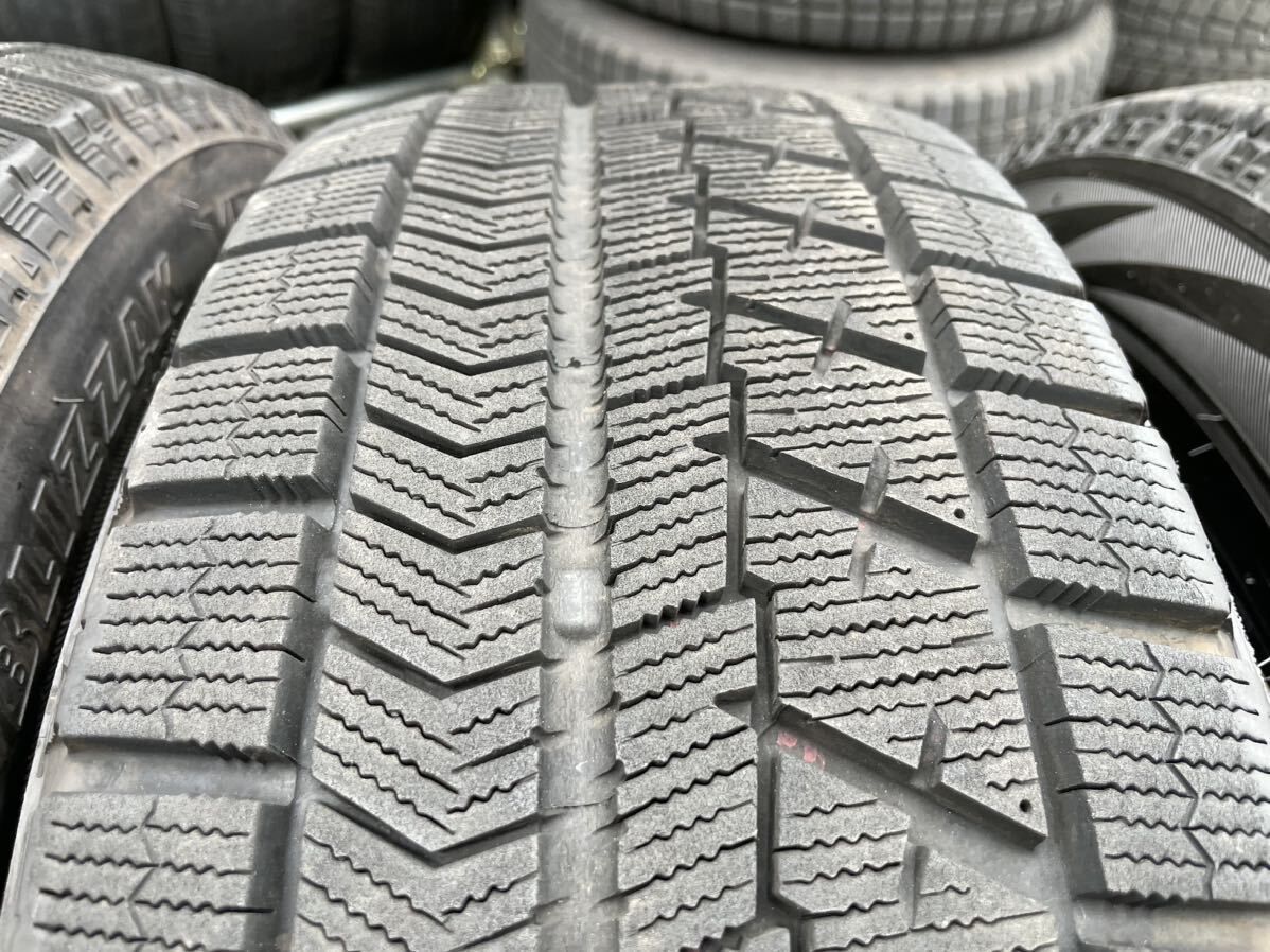［F0194］中古スタッドレスタイヤ4本セット！195/65R15 ブリヂストン ブリザックVRX！2019年製造！ノア、アイシス、プレマシーなどに！
