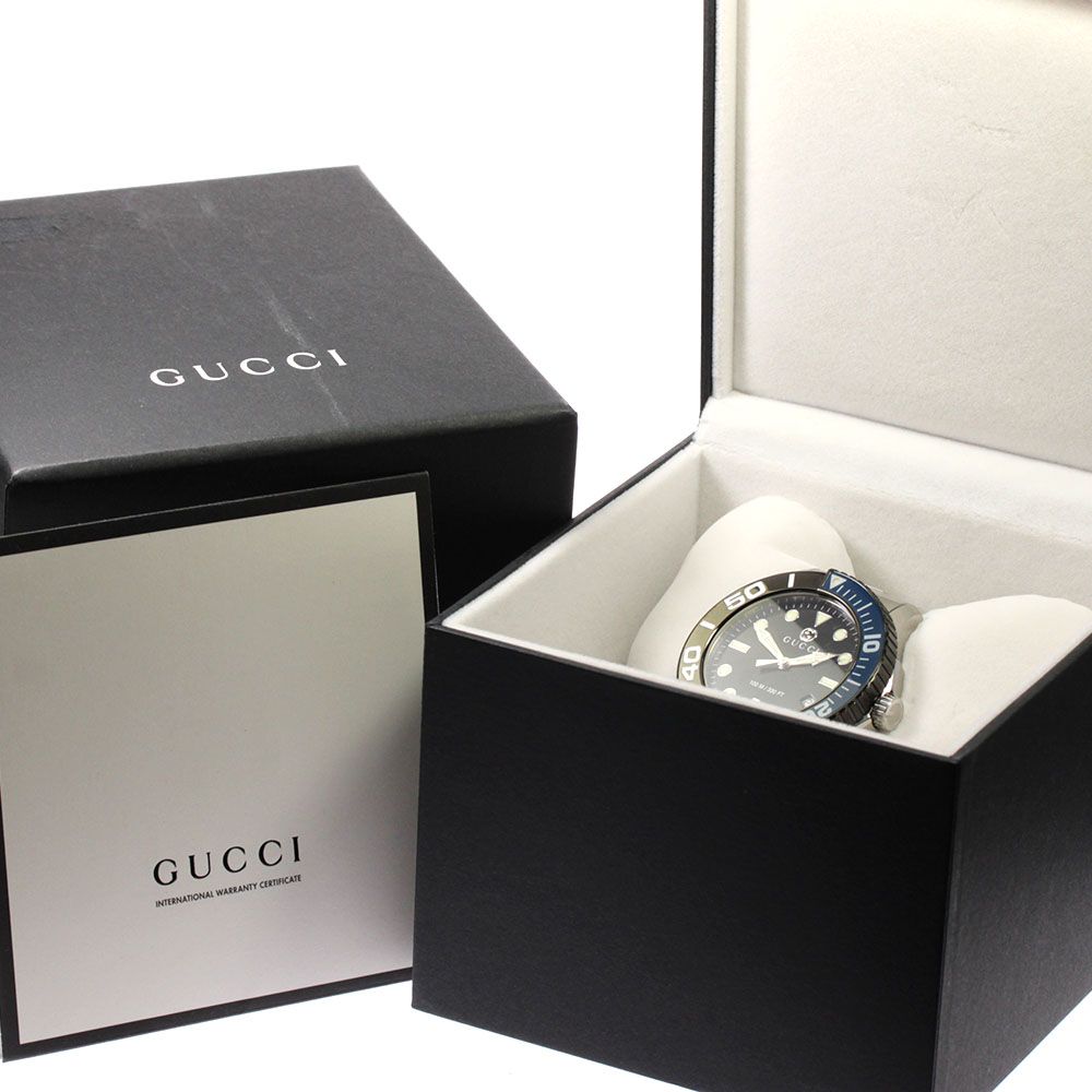 グッチ GUCCI 126.2/YA126281 Gタイムレス ダイバー デイト クォーツ 