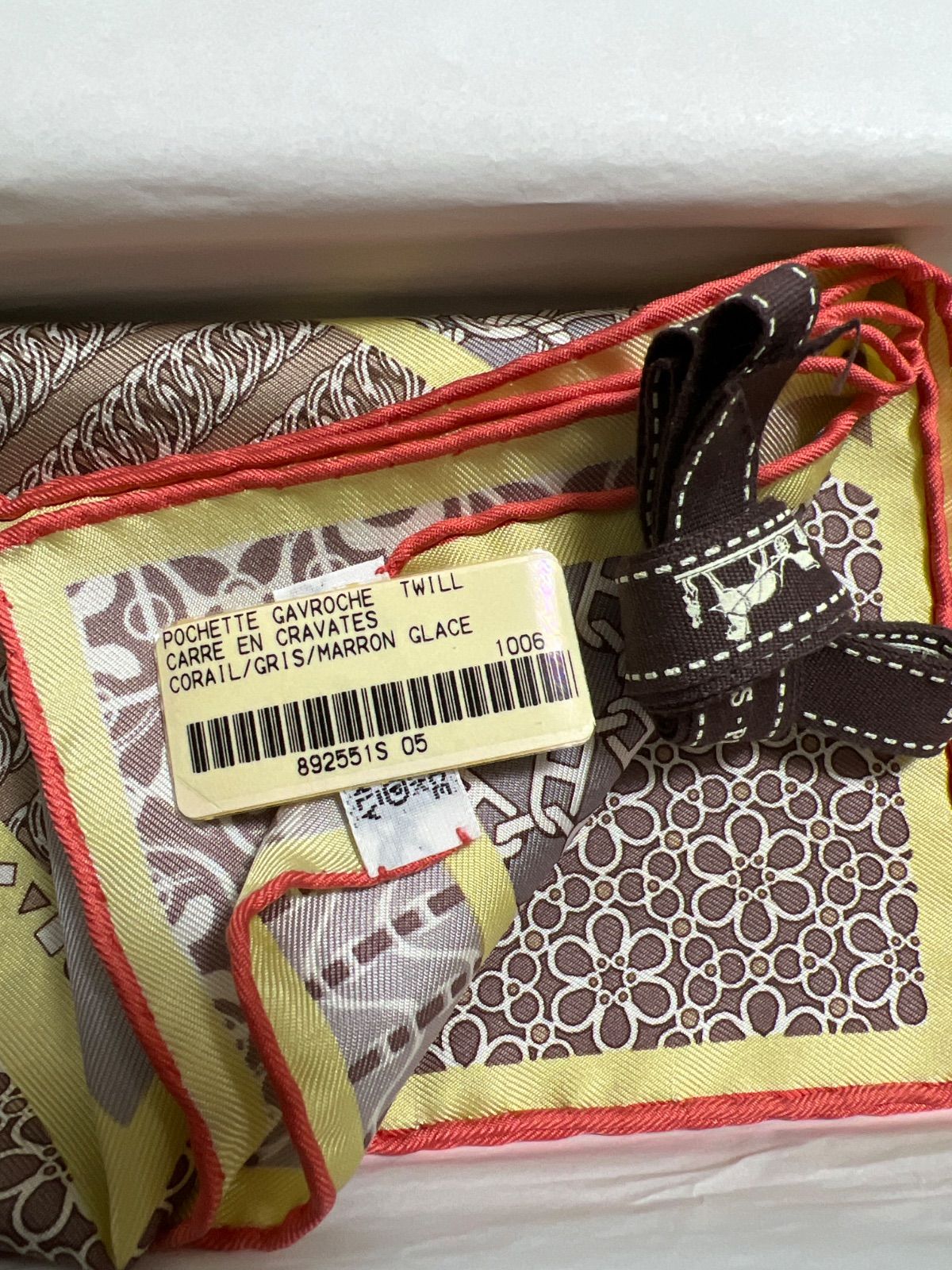 ☆未使用☆HERMES エルメス カレ45 プチカレ スカーフ エルメス