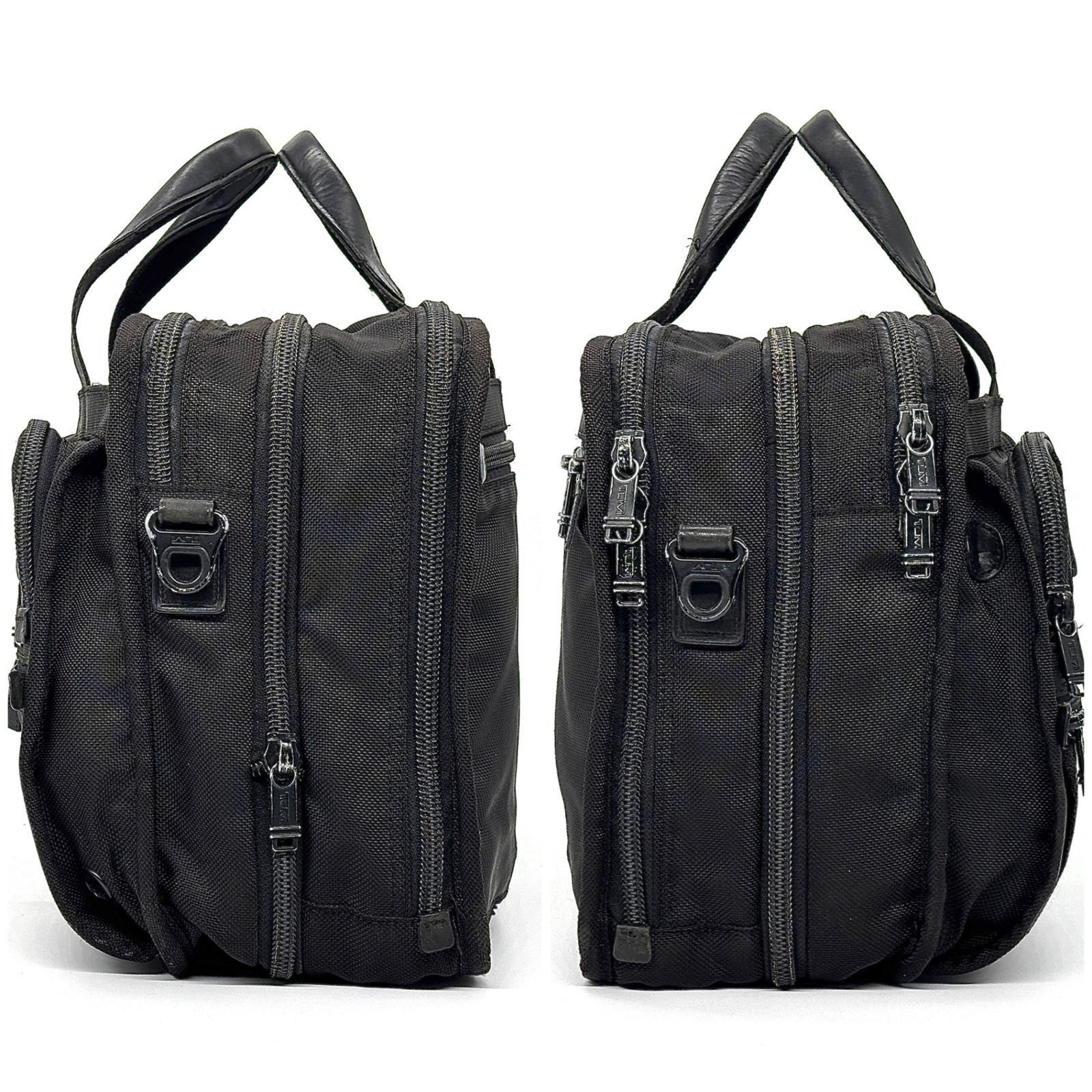 【美品】TUMI トゥミ 26141DH ブリーフケース ビジネスバッグ 黒 タフでスマート仕事を動かすバッグ✨】 TUMI トゥミ エクスパン