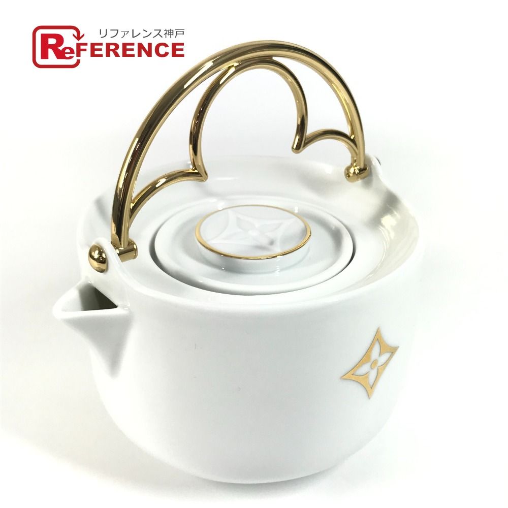 LOUIS VUITTON ルイヴィトン 雑貨 ティーポット ポーセリン GI0816 陶器 ホワイト