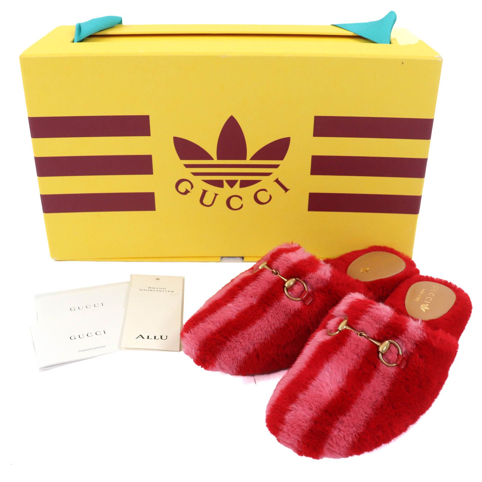 GUCCI × adidas   ホースビットファーミュール　37 未使用品△GUCCI×adidas グッチ×アディダス 722442 ホースビット