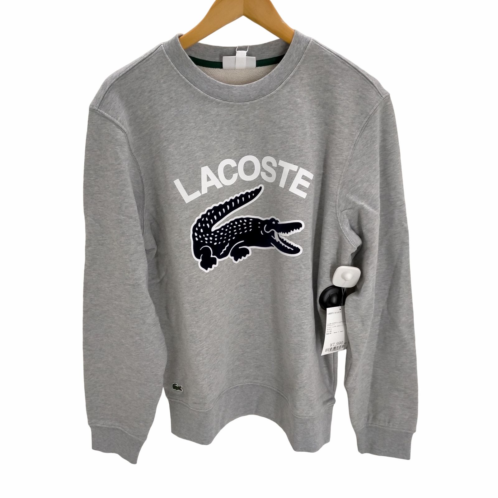 ラコステ LACOSTE ヘリテージグラフィックプリントクルーネック