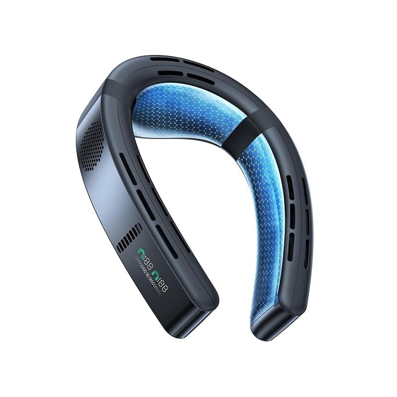2025モデル 最強冷感ネッククーラー TORRAS COOLIFY Cyber ネッククーラー 冷却プレート 首掛け扇風機 ネックファン ペルチェ 首掛けファン AI搭載 熱中症対策 携帯扇風機 冬夏兼用 プレゼント 6000mAh 軽量 羽根なし 扇風機
