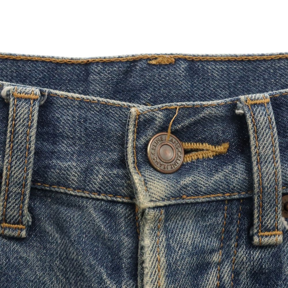 CELINE (セリーヌ) Distressed washed denim ダメージウォッシュド