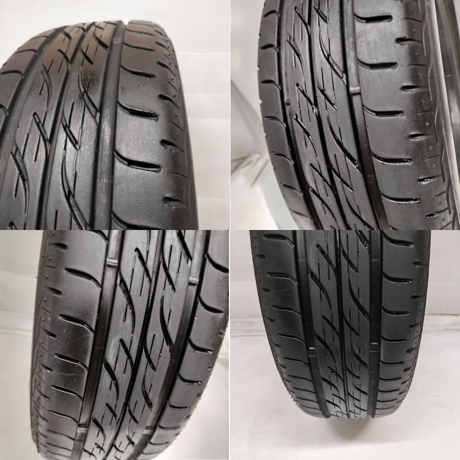 ◆配送先指定あり◆ ＜ノーマル x ホイール 1本＞ 165/55R15 ブリヂストン 2021年製  15X4.5J ワゴンR スティングレー MH34S 純正 4H -100　 中古