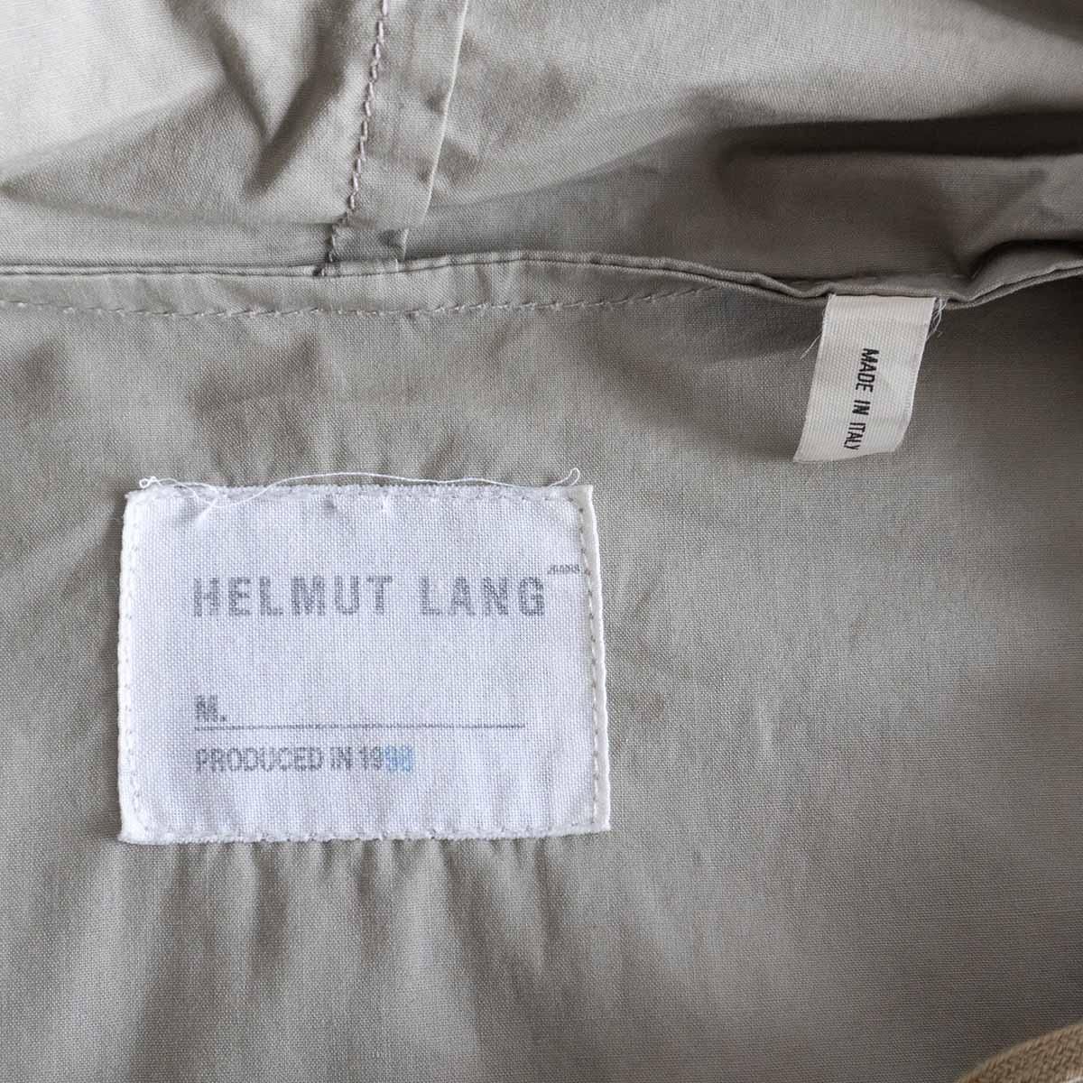 本人期】 Helmut Lang【90S/Military Anorak】46 イタリア製 アノラック ジャケット ヘルムートラング 2306144  - メルカリ