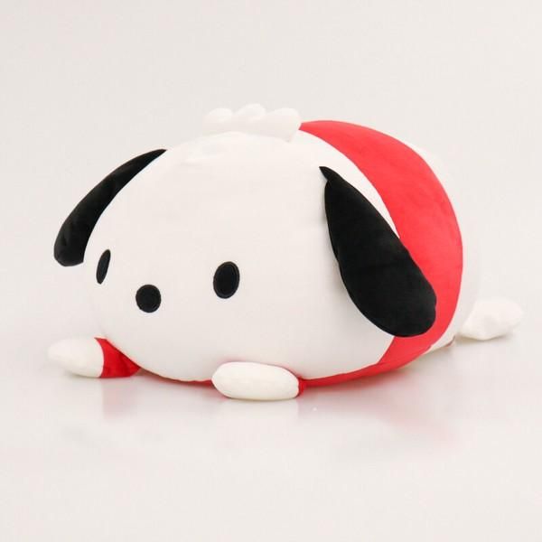 新作入荷，正規品 ポチャッコ クッション ふわむにゅまんまる 大きなサイズ サンリオ キャラクター クッション