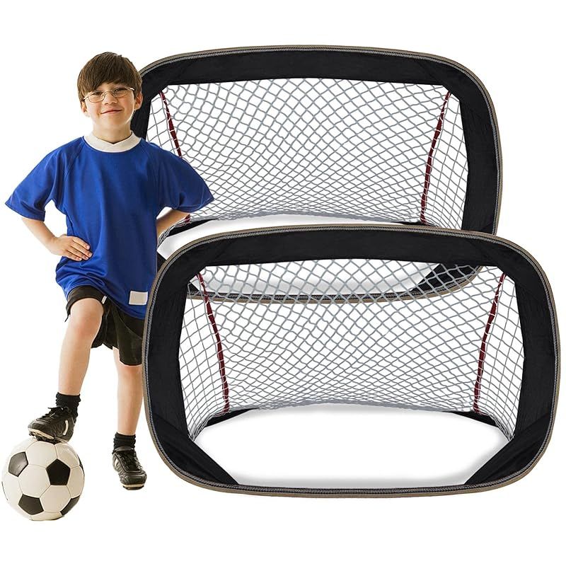 サッカーゴール 80x61x61cm ２個セット 折りたたみ 子供用ゴール サッカーゲーム用ゴール キッズ 1