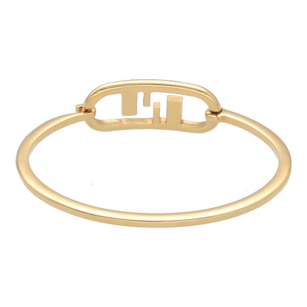 FENDI オーロックブレスレット ラインストーン バングル 【公式通販】