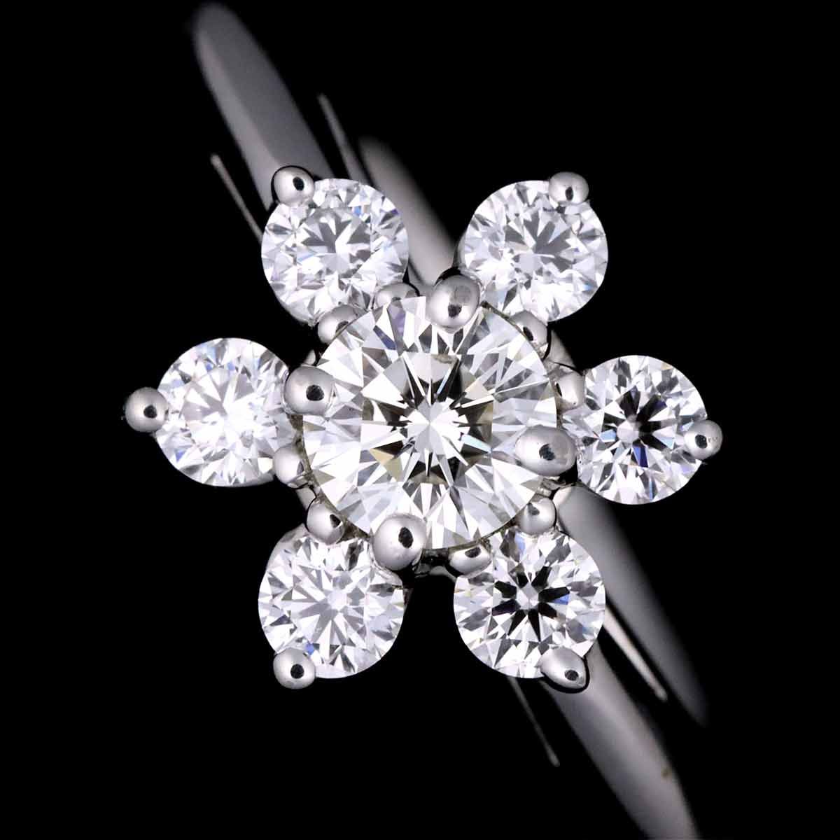 ティファニー TIFFANY&CO. バターカップ 8号 リング ダイヤ Pt  