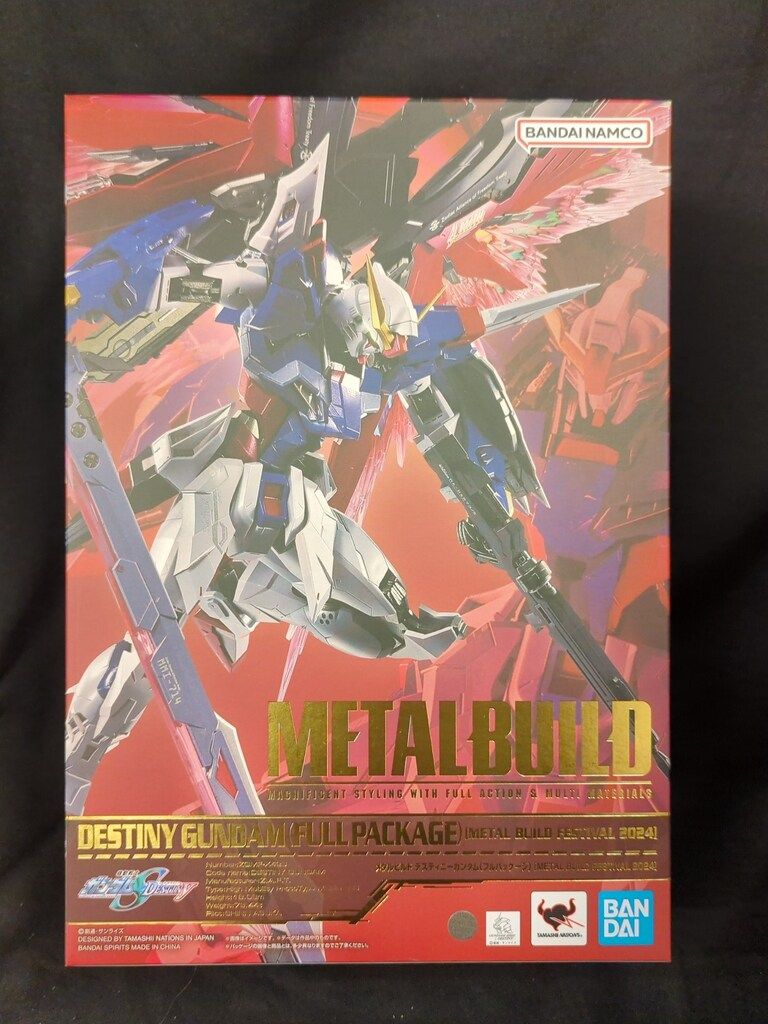 デスティニーガンダムフルパッケージLBUILD FESTIVAL2024 METAL BUILD FESTIVAL 2024デスティニーガンダム