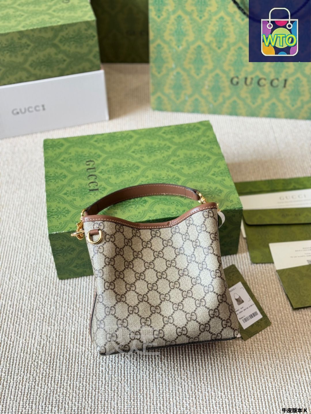 今日特価】GUCCI Emblem シリーズ ショッピングバッグ - GG