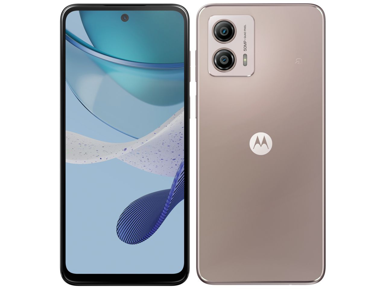 【送料無料】セイモバイル★Ymobile SIMフリー Motorola moto g53y ペールピンク A301MO 本体 未使用品 白ロム