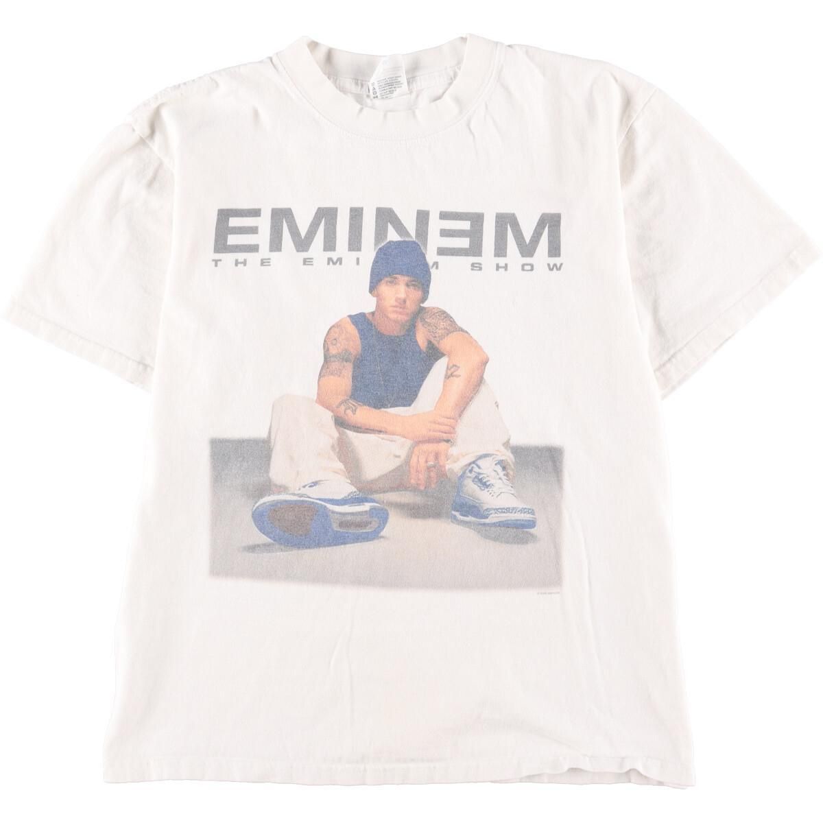 Eminem The Eminem Show Tシャツ Mサイズ　Anvil Vintage The Eminem Show T Shirt 2002 Rare Hip Hop Rap Tee