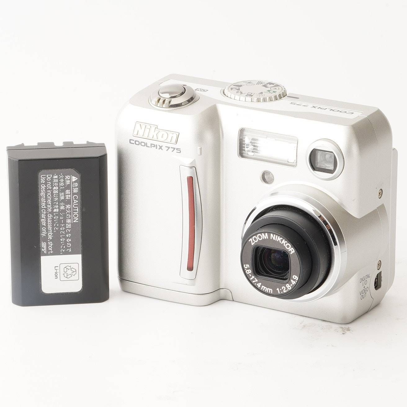 ニコン Nikon COOLPIX 775 / Zoom Nikkor 5.8-17.4mm F2.8-4.9 - メルカリ