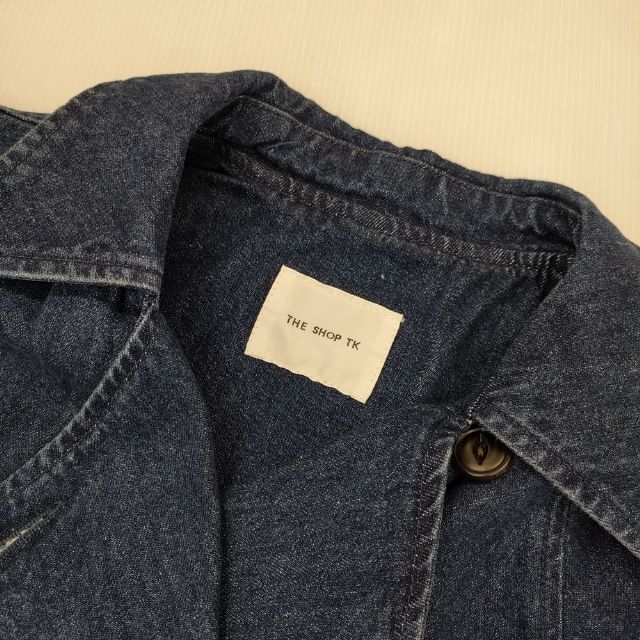 tk. デニムトレンチコート TAKEO KIKUCHI THE SHOP TK ザ ショップティーケー デニム
