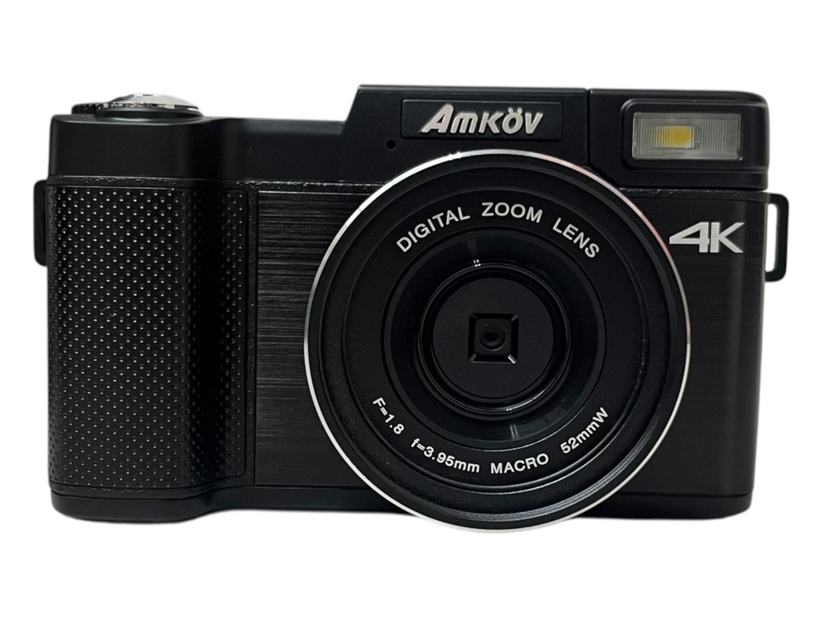 Amkov(アムコフ) V-LOG Camera 4K UltraHD デジタルカメラ ブラック