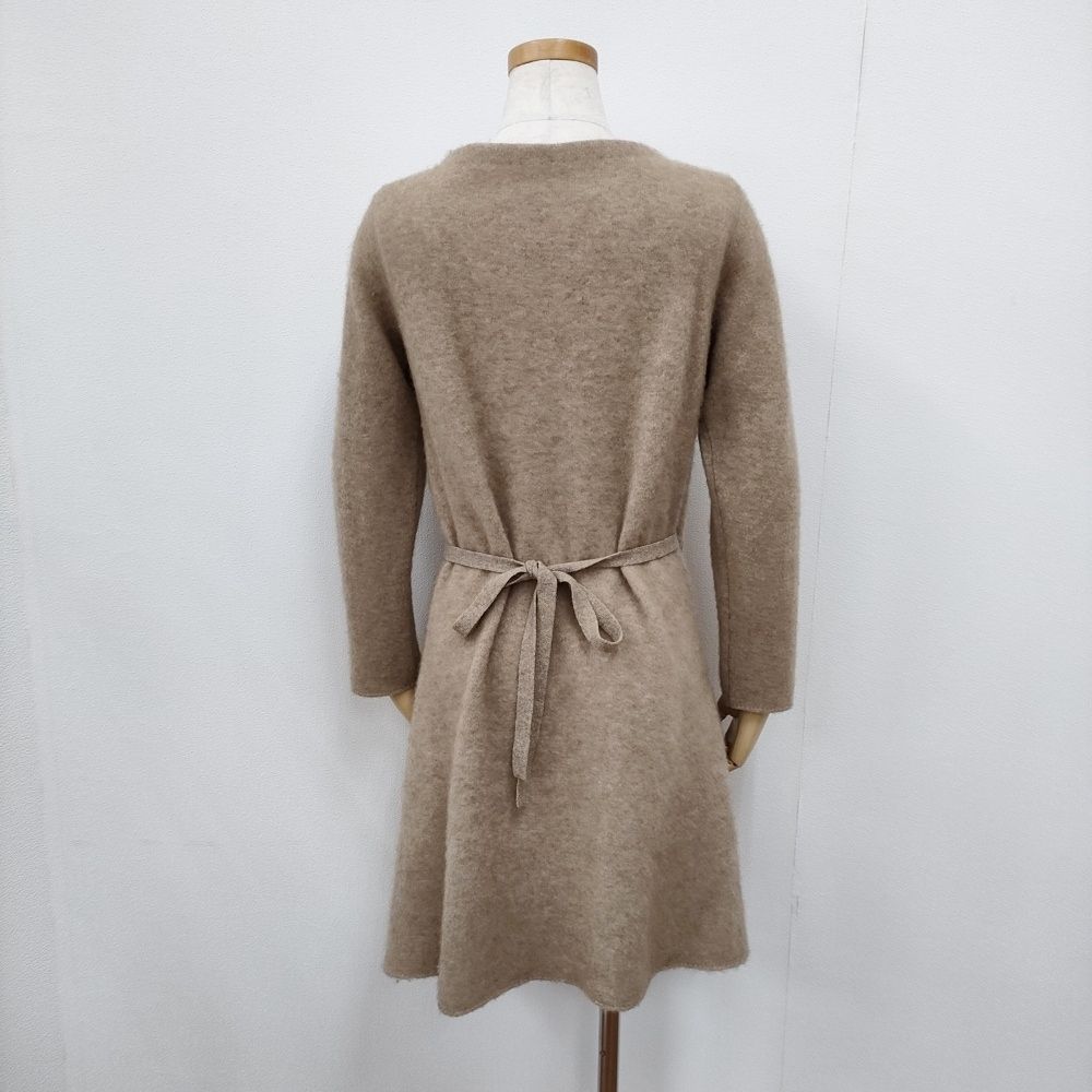 R&D.M.Co- カシミヤ ニットローブ カシュクール カーディガン ベージュ  