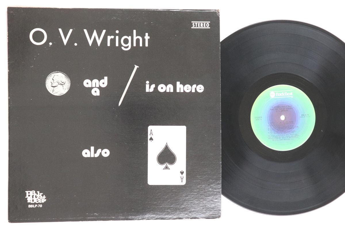 米LP O.V. Wright A Nickel And A Nail And Ace Of Spades