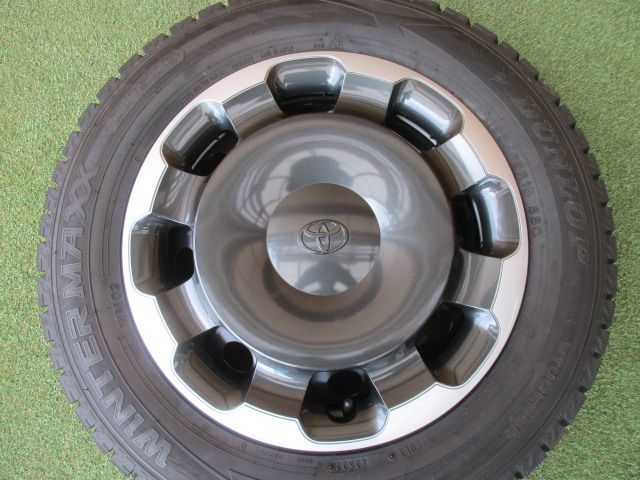 スタッドレスタイヤ 175/65/R15 トヨタ系鉄ホイール付き 175⁄65R15 鉄